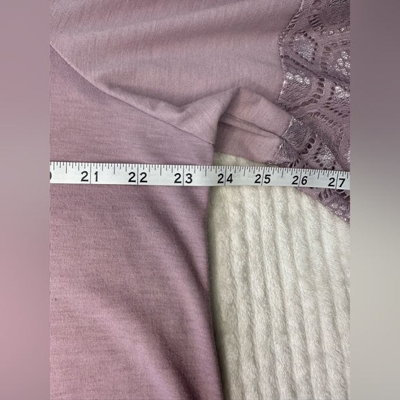 Zac & Rachel Purple Lace Bell Sleeve Size 1X - Picture 8 of 10